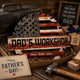 Daddy's Garage, Papa's Garage Man Cave Steel Workshop Sign Father's Day Gifts - Personalized Metal Sign | Custom Gift For Dad’s Workshop Decor