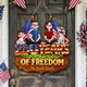 250 Years Of Freedom - Personalized Wood Sign