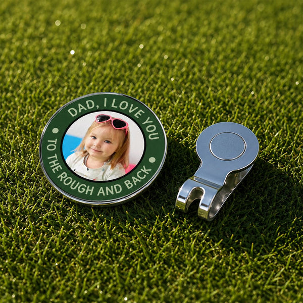 Best Dad By Par - Personalized Golf Ball Marker | Perfect Gift For Golf Dad