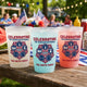 Celebrating America's Semiquincentennial - Personalized Cups | Patriotic Party Cups