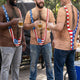 Funny 3D Hairy Chest Patriotic T-Shirt - 4th of July Beach & BBQ Shirt