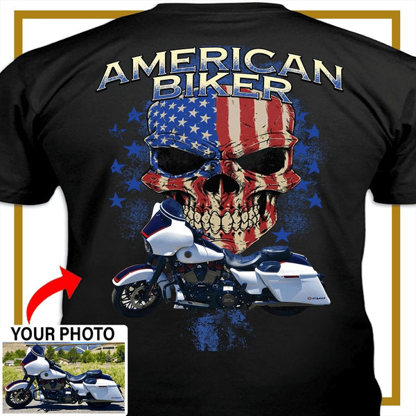 Trike Rider Triker Gifts Motorcycle Personalized T-shirt, Unique Gift For Triker, Trike Lover, American Triker - PSMN2DTS000012