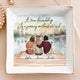 A True Friendship Is A Journey Without An End - Personalized Jewelry Dish - Gift For Friend
