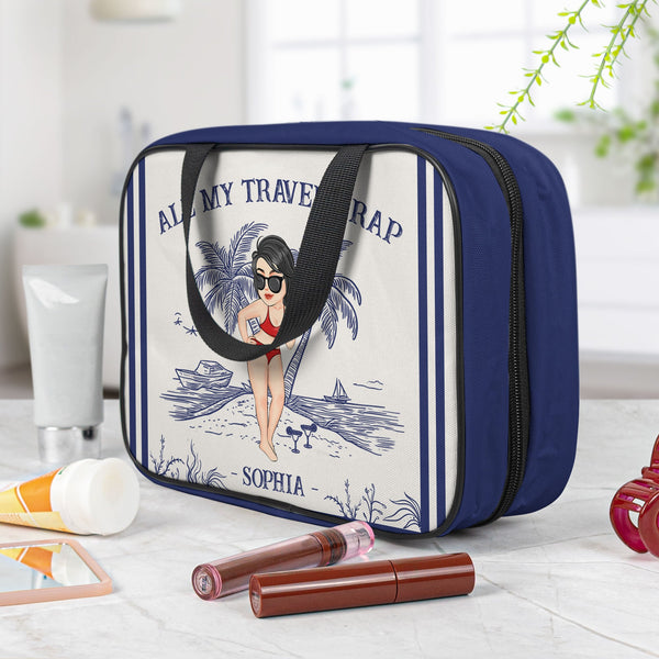 All My Travel Crap - Personalized Toiletry Bag