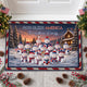 Custom Family America 250th Anniversary Doormat - Christmas Holiday Gift