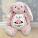 Baby Announcement Gift For Grandparent - Personalized Bunny Plush
