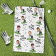 Best Dad By Par Best Papa By Par - Personalized Photo Golf Towel
