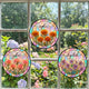 Birth Flower Mother Of Pearl Home Decor - Personalized Window Hanging Suncatcher | Elegant Floral Gift