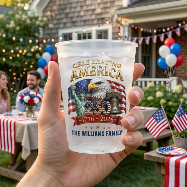 Celebrating America 250 - Personalized Cups