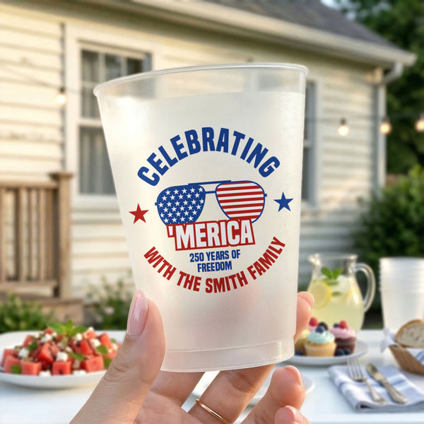 Celebrating 'Merica 250 Years Of Freedom - Personalized Cups