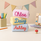 Personalized Seersucker Pencil Case LD01