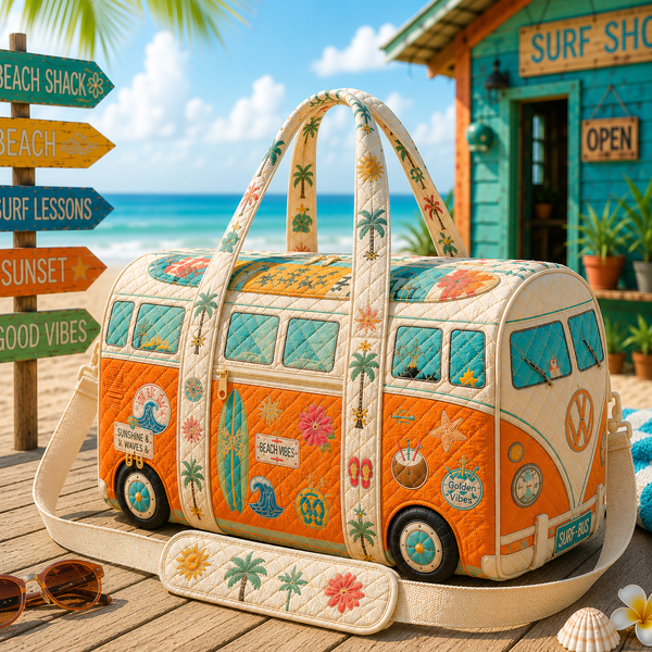 Beach Vacation Bag Quilted Travel Bag QH02