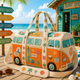Beach Vacation Bag Quilted Travel Bag QH02