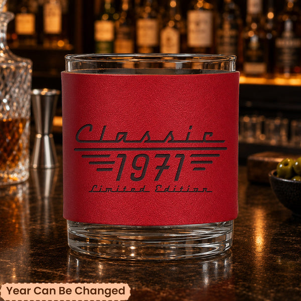 Classic Limited Edition Father's Day - Personalized Whiskey Glass