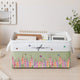 Custom Birth Flower & Name - Personalized Storage Basket