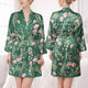 Custom Birth Flower & Names For Her, Bridesmaids, Friends, Sisters, Mom, Daughter - Personalized Robe