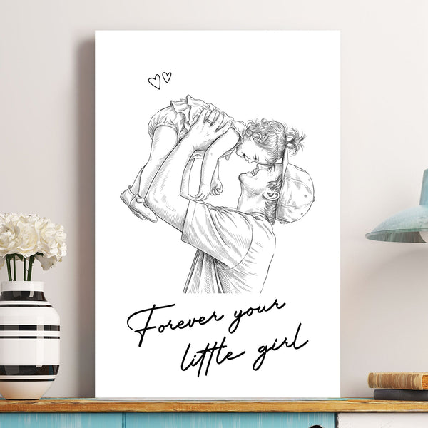 Custom Gift With Photo Father's Day Gift For Dad, Husband - Personalized Poster