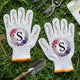 Custom Name And Birth Flower Plant Mom Gift For Her - Personalized Gardening Gloves