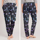 Custom Name Spooky Halloween Family Lounge Pants - Personalized Pajamas