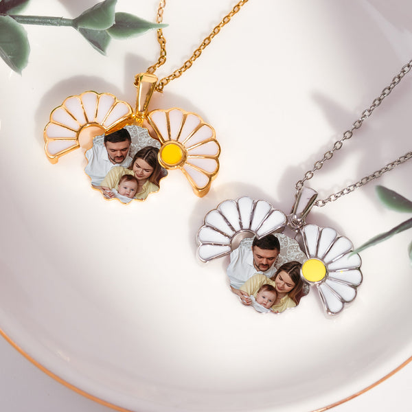 Custom Photo Frame For Mom, Wife Mother's Day Gift For Her - Personalized Necklace