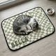 Custom Retro Pet Name Cooling Mat – Personalized Pet Summer Comfort Pad