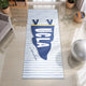Custom School Pennant Flag - Personalized Yoga Mat