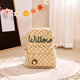 Personalized Corduroy Embroidered Kids Backpack LD07