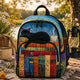 Book Nook Black Cat Quilted Backpack LD21