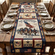 Freedom March Quilted Table Runner LD01