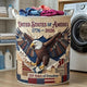 Eagle 250 Years Quilted Laundry Basket LD01