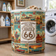 Freedom Journey Quilted Laundry Basket LD10