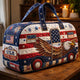 Boho Camper Quilted Duffle Bag LD01