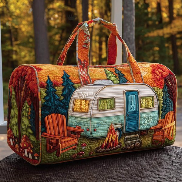 Cozy Camper Quilted Duffle Bag LD07