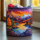 Golden Woods Quilted Laundry Basket QH09
