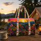 Boho Sunset Landscape Quilted Travel Bag TG06