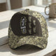 Dad Foot Print Gift For Dad Grandpa - Personalized Cap | Cute Family Gift
