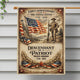 Descendant Of A Patriot - Personalized Flag