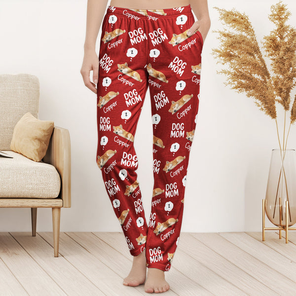 Dog Mom - Personalized Lounge Pants