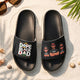 Dope Black Dad Dope Dad - Personalized Sandals