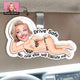 Drive Safe No One Else Will Tolerate Me - Personalized Wooden Photo Car Visor Clip