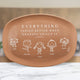 Everything Tastes Better When Grandpa Grills It - With Kids' Names - Personalized Platter | BBQ Grandpa Gift