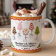 Custom Family Christmas Gingerbread Mug - Personalized Holiday Coffee Mug