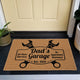 Dad's Garage Mechanic Dad Workshop - Personalized Doormat