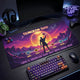 Father's Day Gift Dungeon Dad Like A Regular Dad With More Dice - Desk Mat | RPG Gamer Dad Gift