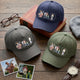 Father's Day Gift Custom Dad Portrait For Father, New Dad - Faceless Art - Personalized Cap | Unique Photo Sketch Hat For Dad