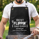 Father's Day Gifts, Best Flippin Dad Ever - Personalized Apron