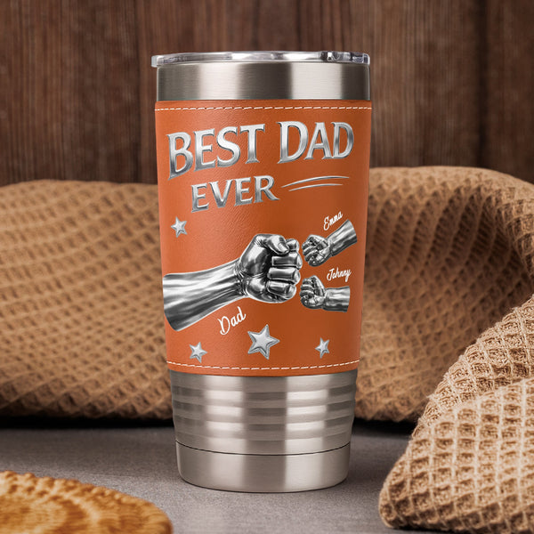 Father's Day Gift For Dad, Husband, Best Dad Ever New Version - Personalized 20oz Tumbler