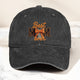 Faux Yarn Print Best Sport Mom Ever - Personalized Cap