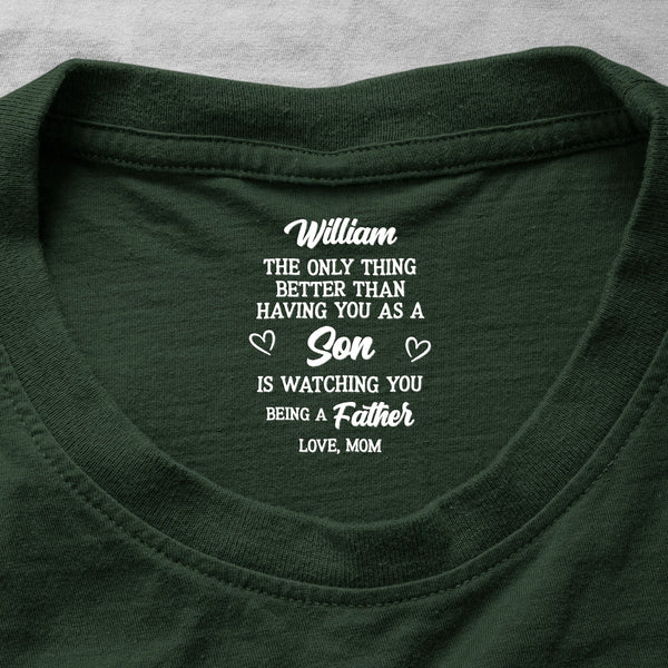 Gift For Son Daughter New Dad New Mom - Personalized Shirt