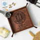 Personalized Graduation Valet Tray – Custom University Seal & Class Year Gift